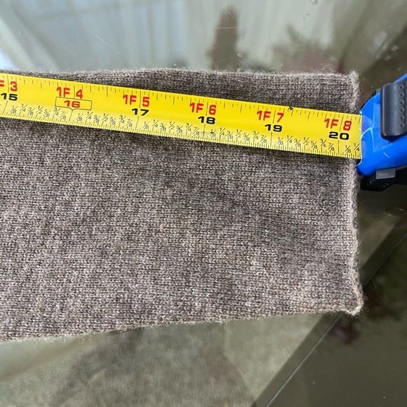 Joie Womens Dark Brown Wool Cashmere Asymmetric Hem Pullover Sweater Size Small - Picture 8 of 9